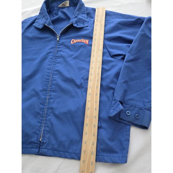Vintage Capri Sun Drink King Louie Pro Fit Jacket Med Made USA Rare 90s Caprisun - Picture 4 of 12